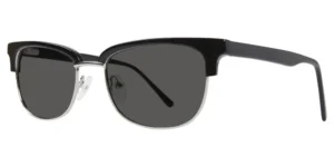 Retro Sun 021 - C2 Black/Silver