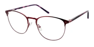 Chic & Vibrant Navy-Plum Prescription Glasses