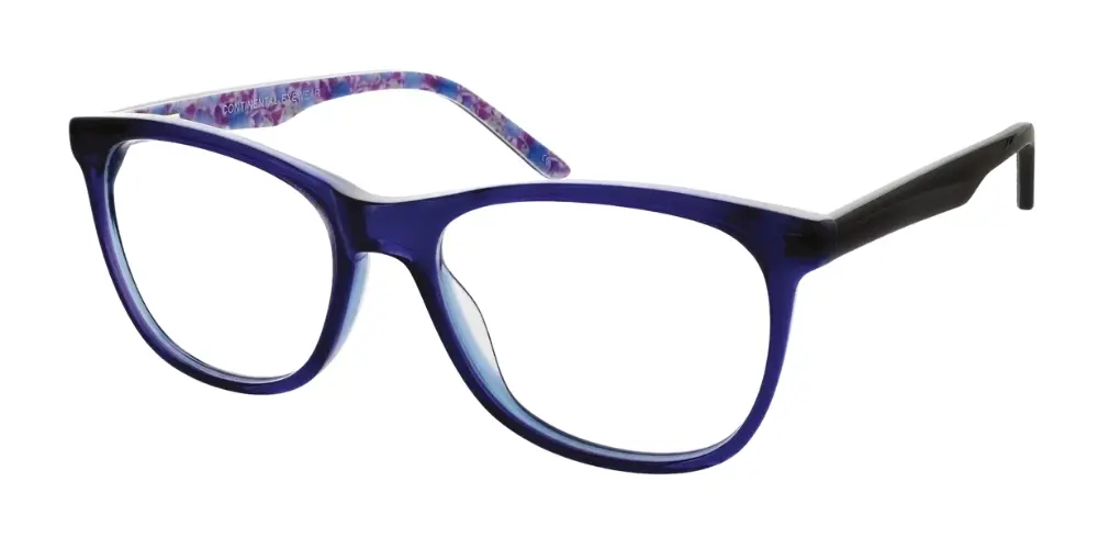 Graceful & Vibrant Blue Prescription Glasses