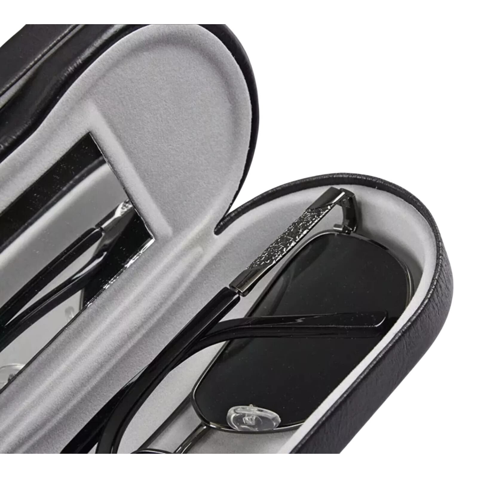 Dual Glasses Case . Glasses Case for Two Pairs of Glasses or Contact Lenses - Image 5