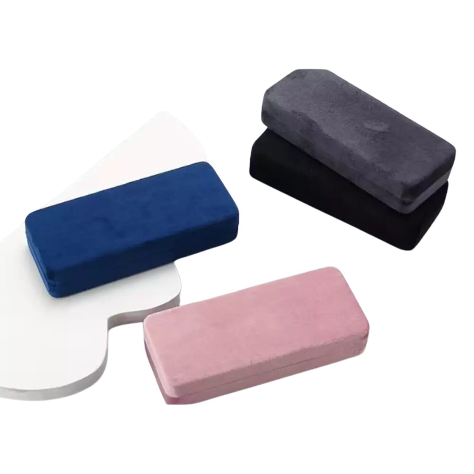 Glasses Case Flocking Glasses Case Full Frame Myopia Presbyopia Sunglasses Women