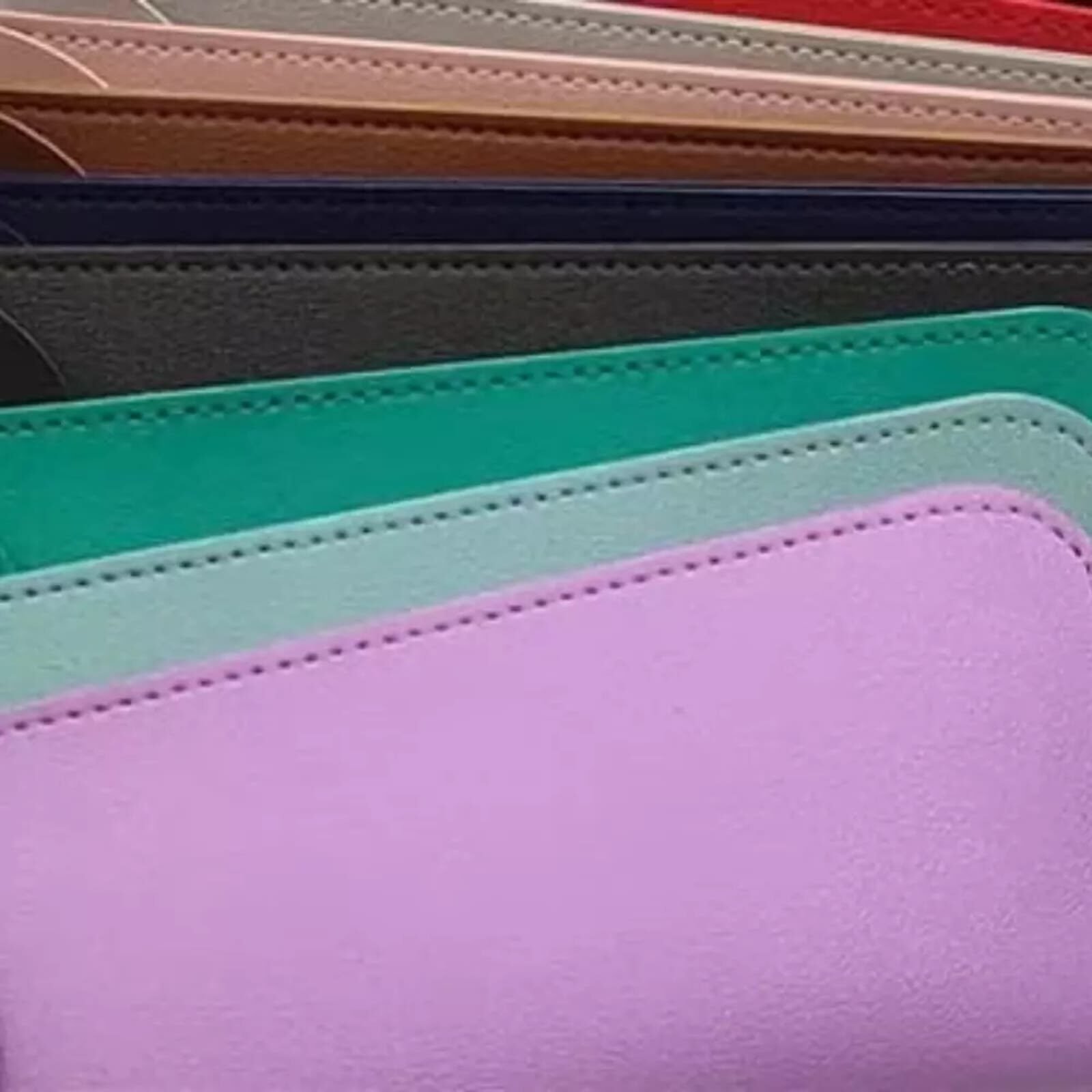 Pu Leather Glasses Pouch Case Snap Closure Soft Sunglasses Reading Glasses Holder - Image 7