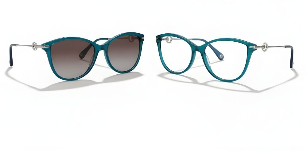 Freya Luna C2 Aqua Optical Glasses + Freya 031 C2 Aqua Sunglasses Bundle