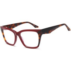 D291 Prescription Glasses - burgundy
