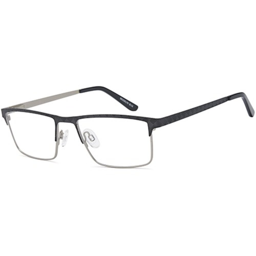 DB9947 Prescription Glasses - gun - silver