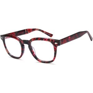 DB9973 Prescription Glasses - red