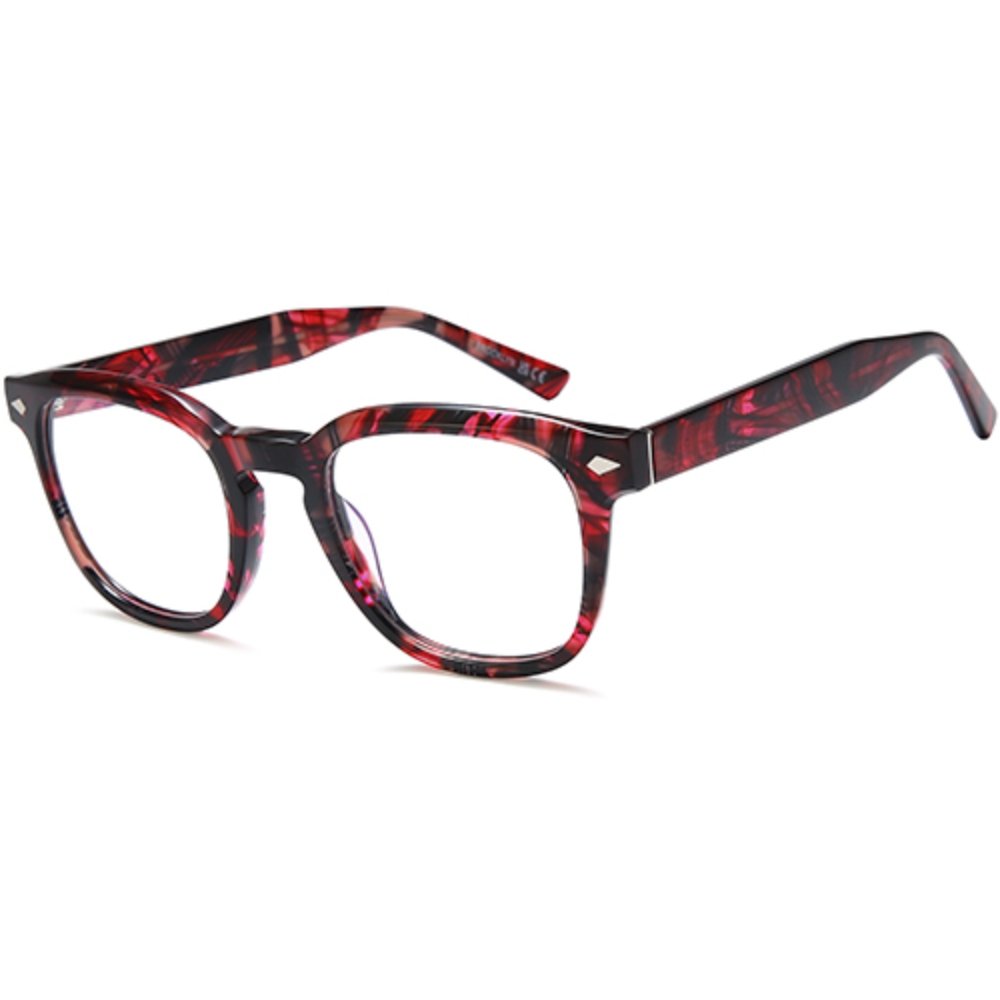 DB9973 Prescription Glasses - red